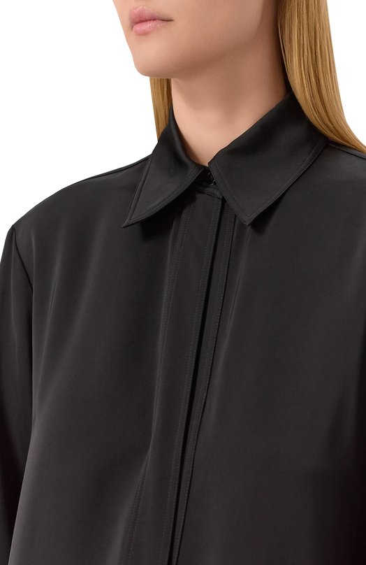 Платье из вискозы Jil Sander J04CT0121-J65022 Чёрный  J04CT0121-J65022 Фото 5