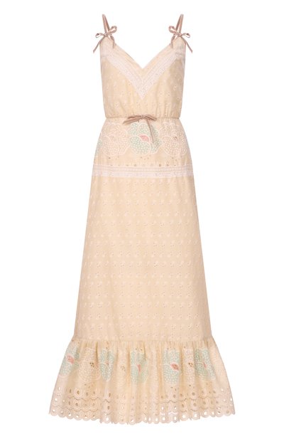 Женское хлопковое платье VALENTINO, арт. 8B3VAJL5/A2A