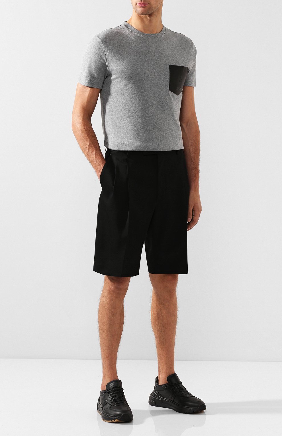 Хлопковая футболка BERLUTI, арт. R15JRS32-006, фото 2