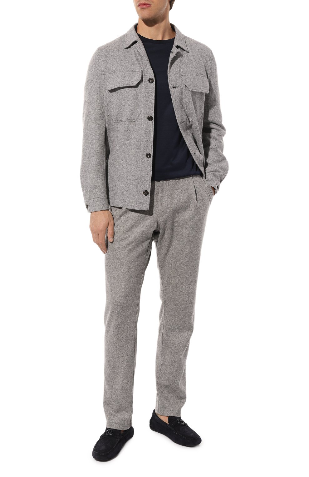 Хлопковая футболка ZILLI, арт. TSR02DZS56014ZS030332, фото 2