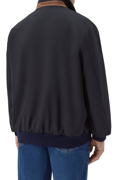 Бомбер KITON темно-синего цвета по цене 834000 руб., арт. UW2497V0457L, фото 4 Бомбер KITON, арт. UW2497V0457L, фото 4