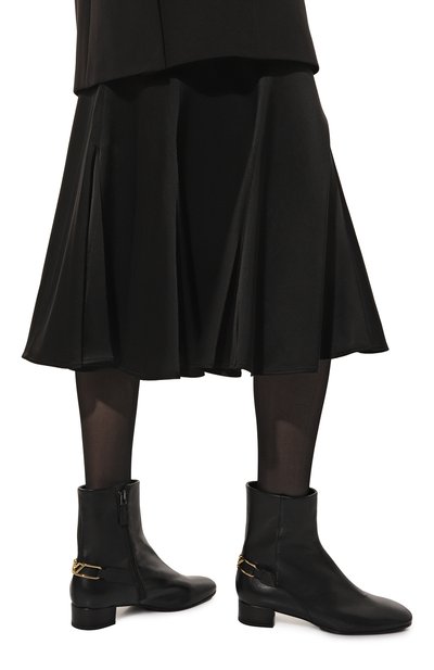 Кожаные ботильоны EMPORIO ARMANI, арт. X3M368/XF271, фото 3