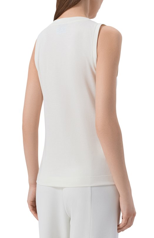 Майка из вискозы EA7 7W001014/AF13919 Зелёный  7W001014/AF13919 Фото 4