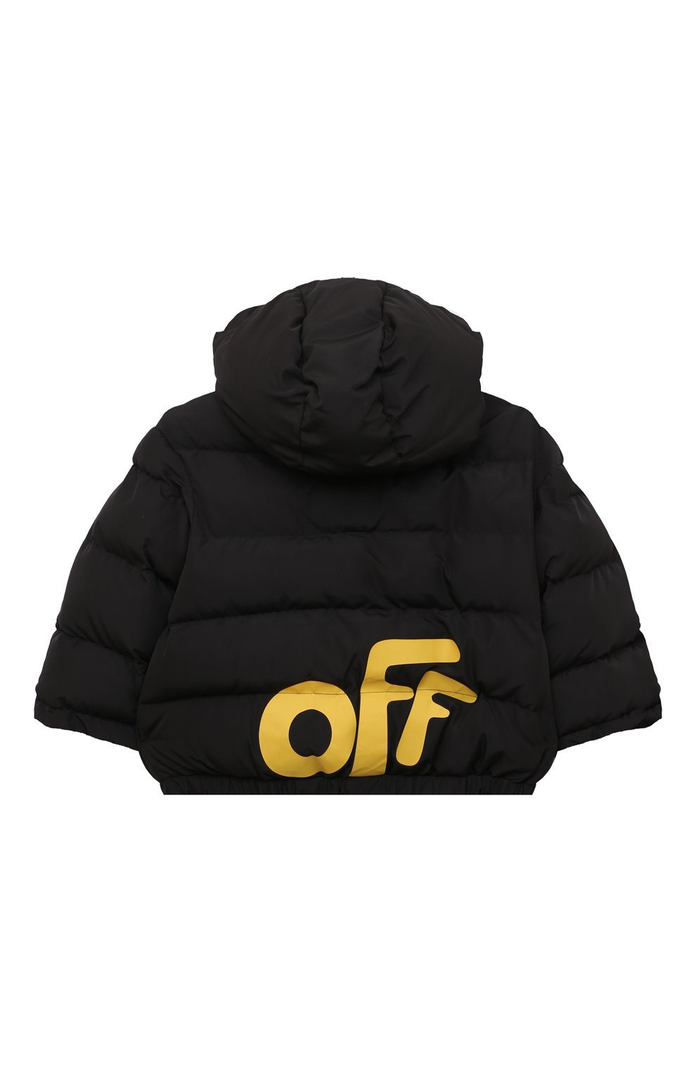 Утепленная куртка OFF-WHITE черного цвета по цене 75450 руб., арт. OBED001F22FAB0011018, фото 2 Утепленная куртка OFF-WHITE, арт. OBED001F22FAB0011018, фото 2