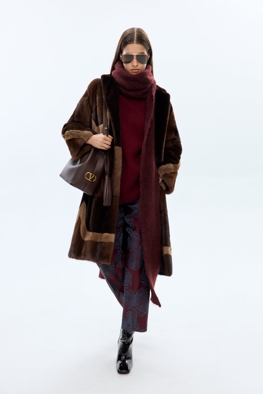 Брюки Dries Van Noten 010949-2140-358 Бордовый  010949-2140-358 Фото 6