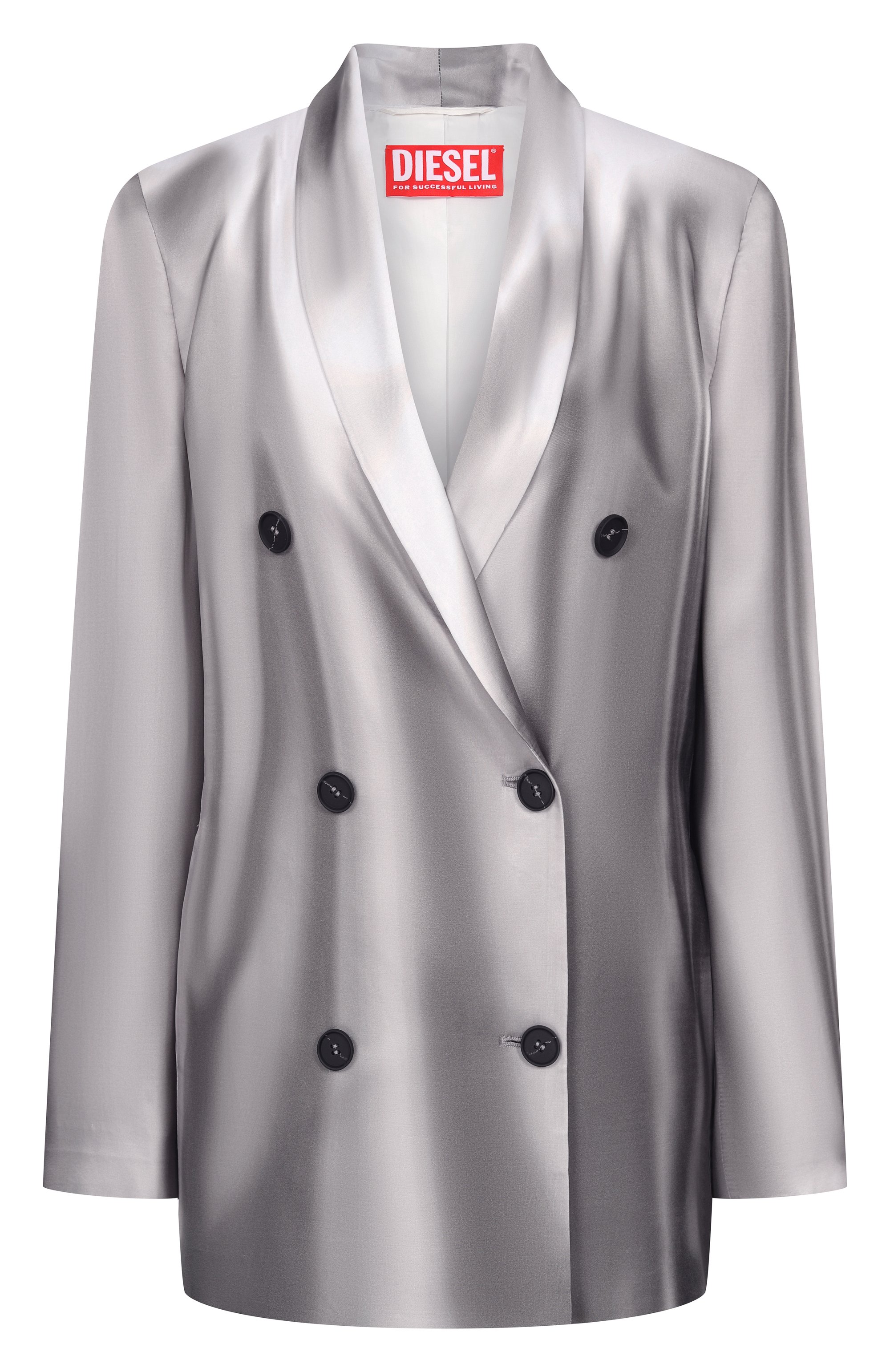 Жакет DIESEL серого цвета по цене 74250 руб., арт. A20930/0GIBR, фото 1 Жакет DIESEL, арт. A20930/0GIBR, фото 1