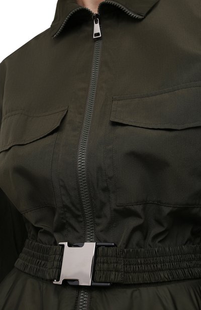 Платье MONCLER хаки цвета по цене 62750 руб., арт. F2-093-2G700-00-V0046, фото 5 Платье MONCLER, арт. F2-093-2G700-00-V0046, фото 5