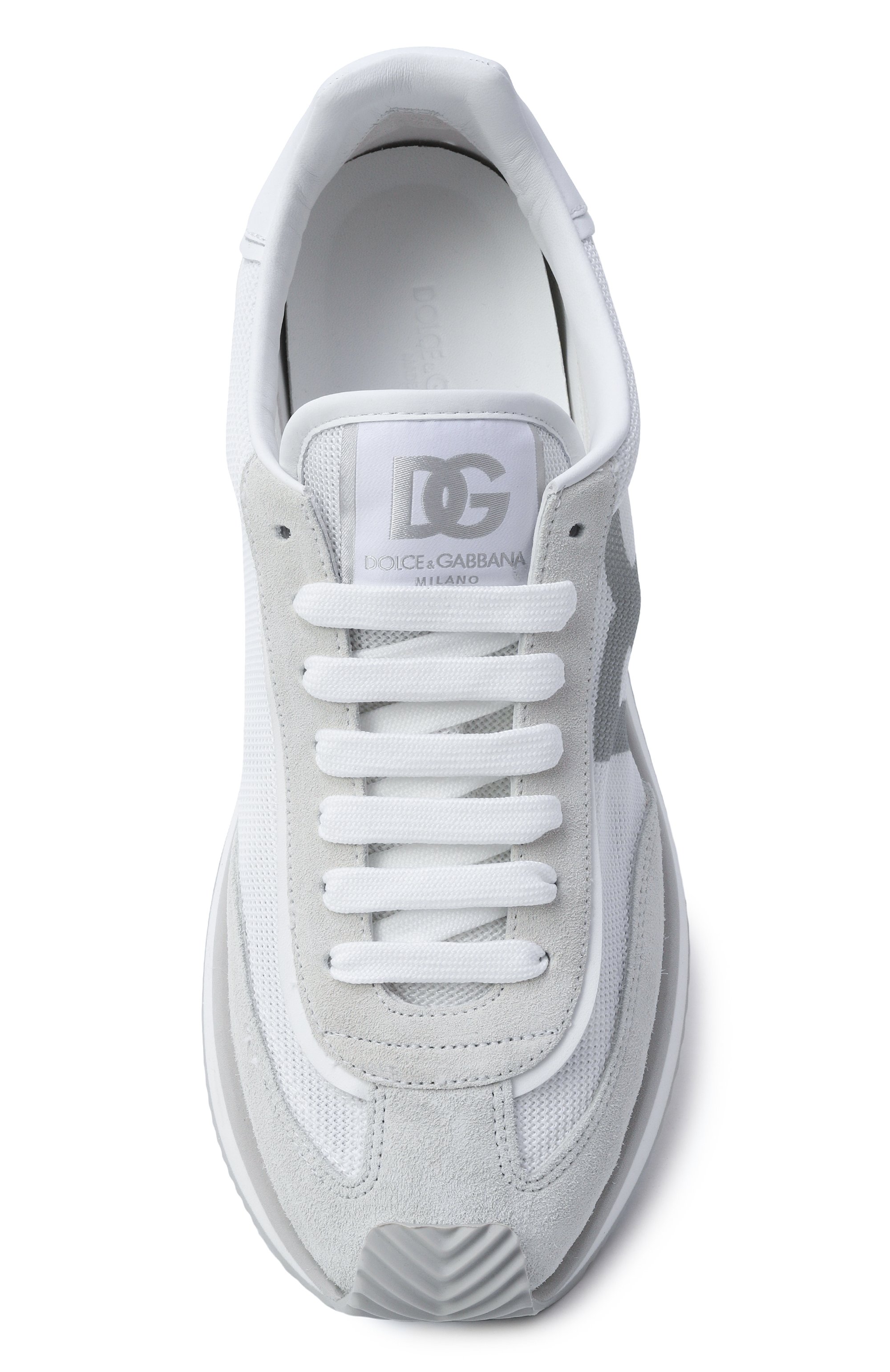 Комбинированные кроссовки dg cushion DOLCE & GABBANA, арт. CS2288/A5355, фото 5