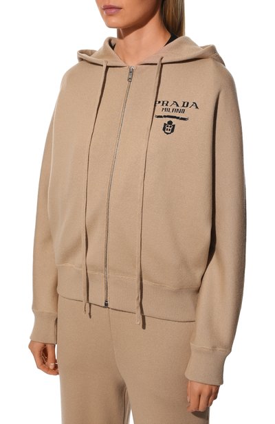 Кашемировый кардиган PRADA, арт. P25I96-10F4-F0627-212, фото 3