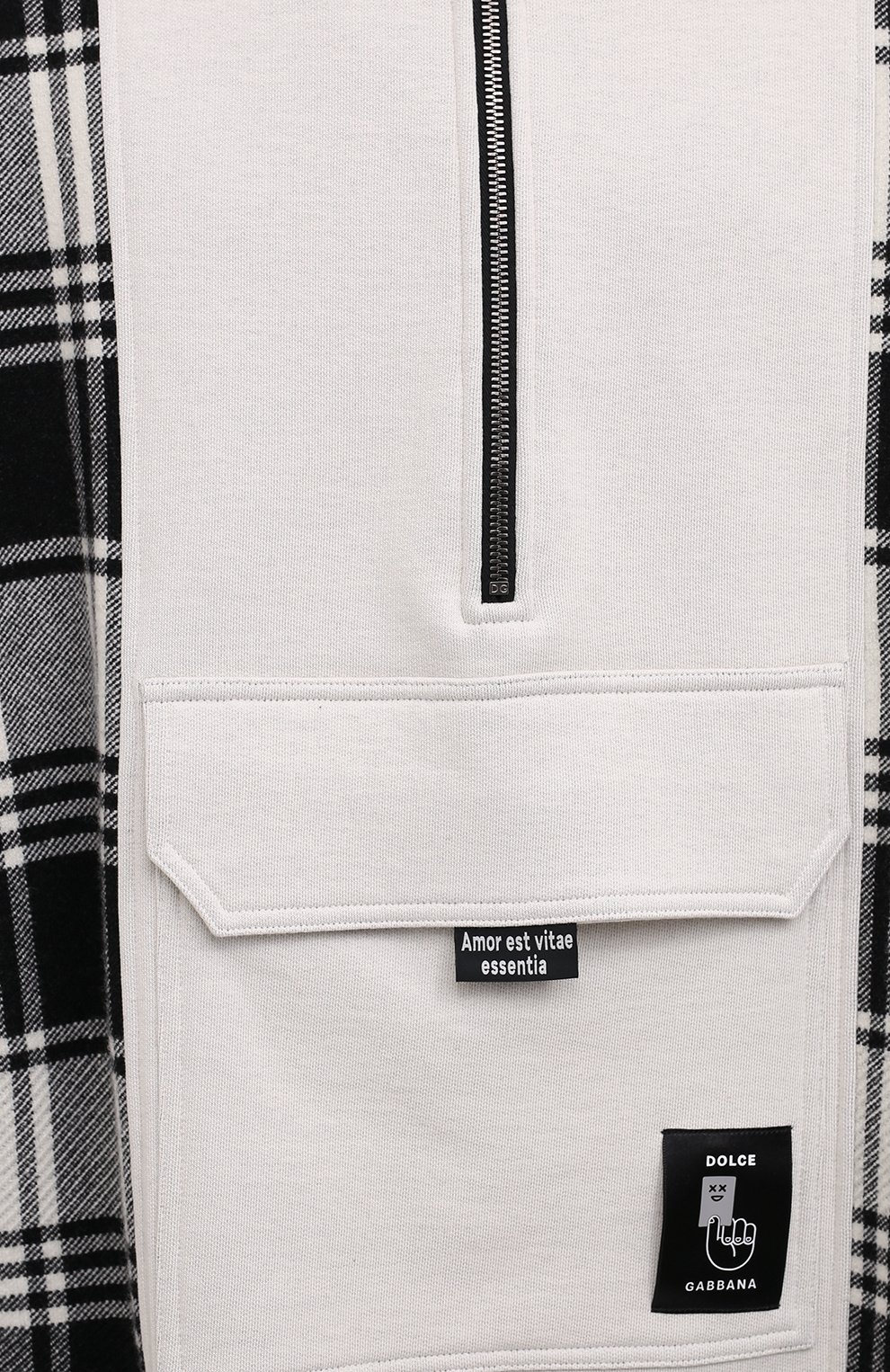 Анорак из шерсти и хлопка DOLCE & GABBANA, арт. G9SY8T/G7WTQ, фото 5