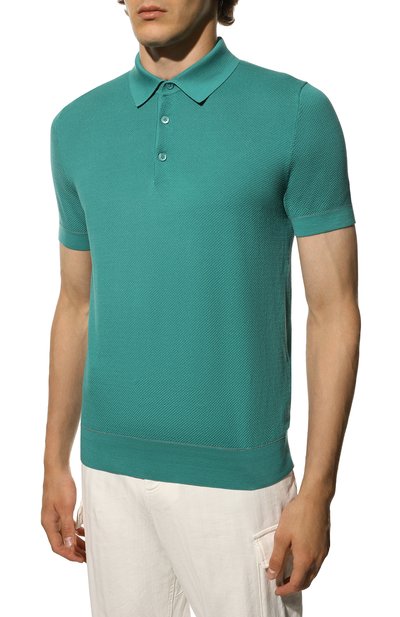 Хлопковое поло BRIONI, арт. UMR200/P0K15, фото 3