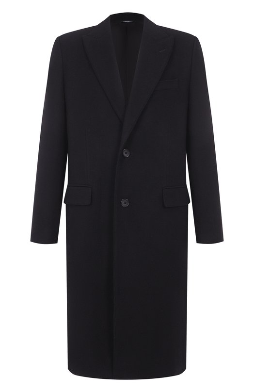 Пальто из шерсти и кашемира Dolce & Gabbana G036IT/HUMJ2 Чёрный G036IT/HUMJ2