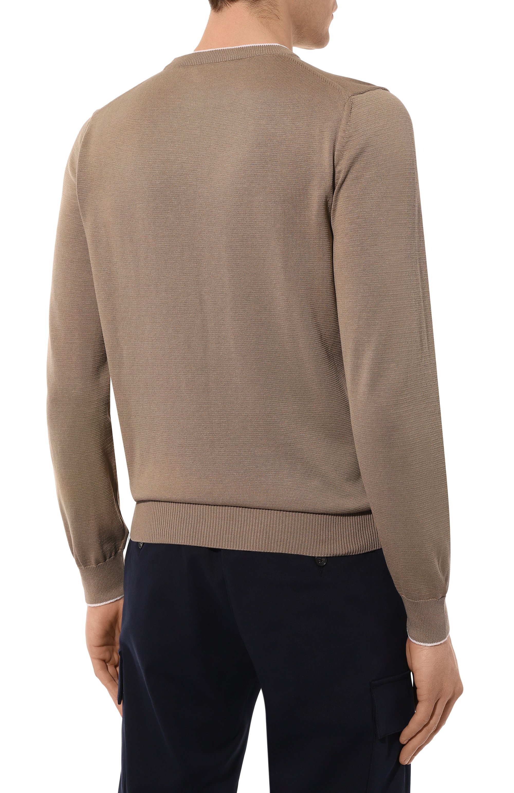 Джемпер из шелка и хлопка PAUL&SHARK, арт. 25411509, фото 4