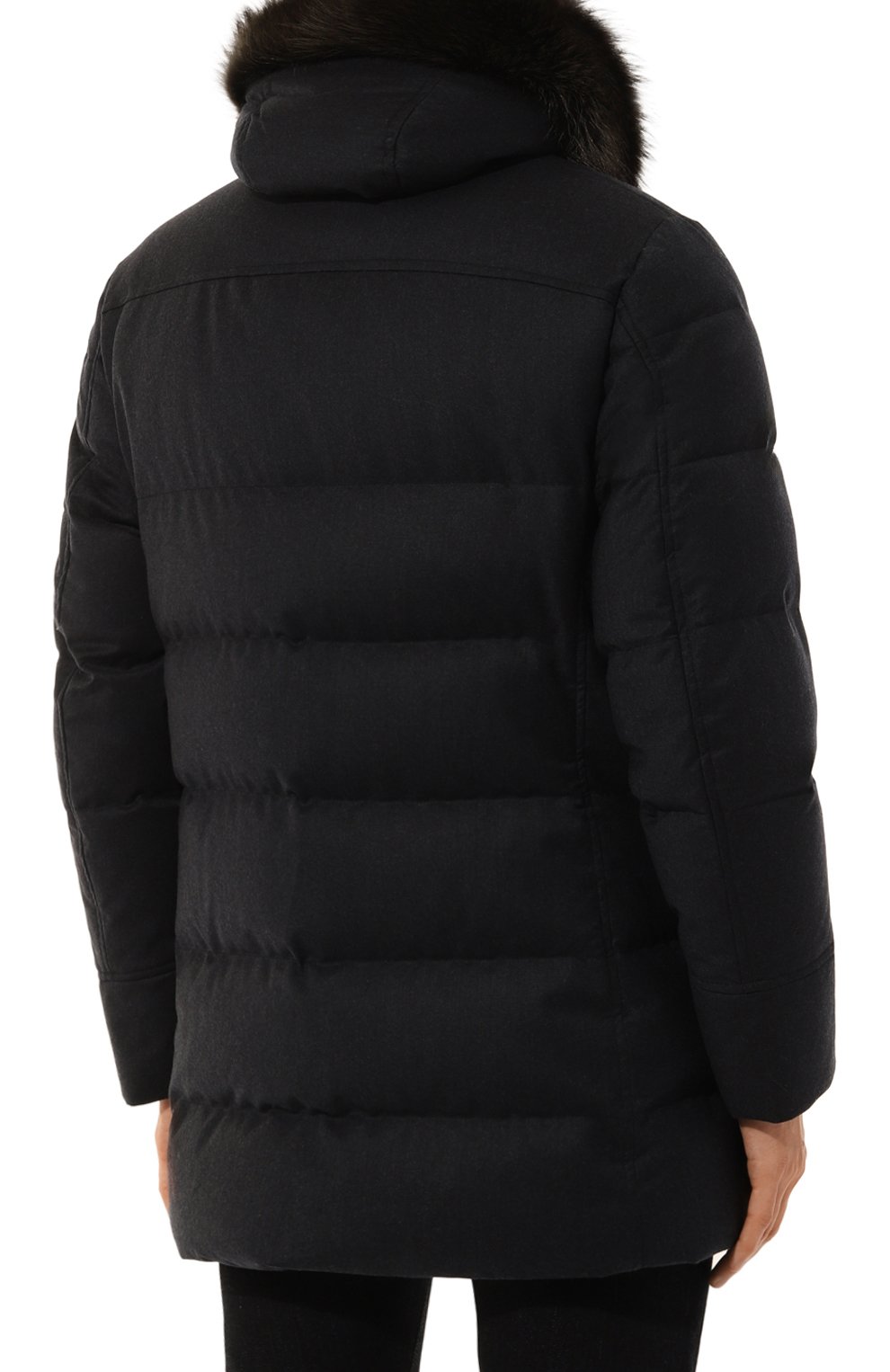 Пуховик barbieri-ll с отделкой из енота MOORER, арт. IREIBRA-LL_SET1, фото 4