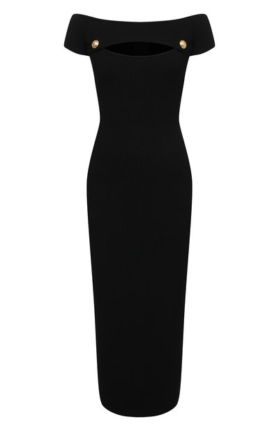 Женское платье из вискозы BALMAIN, арт. VF0RK000/K211