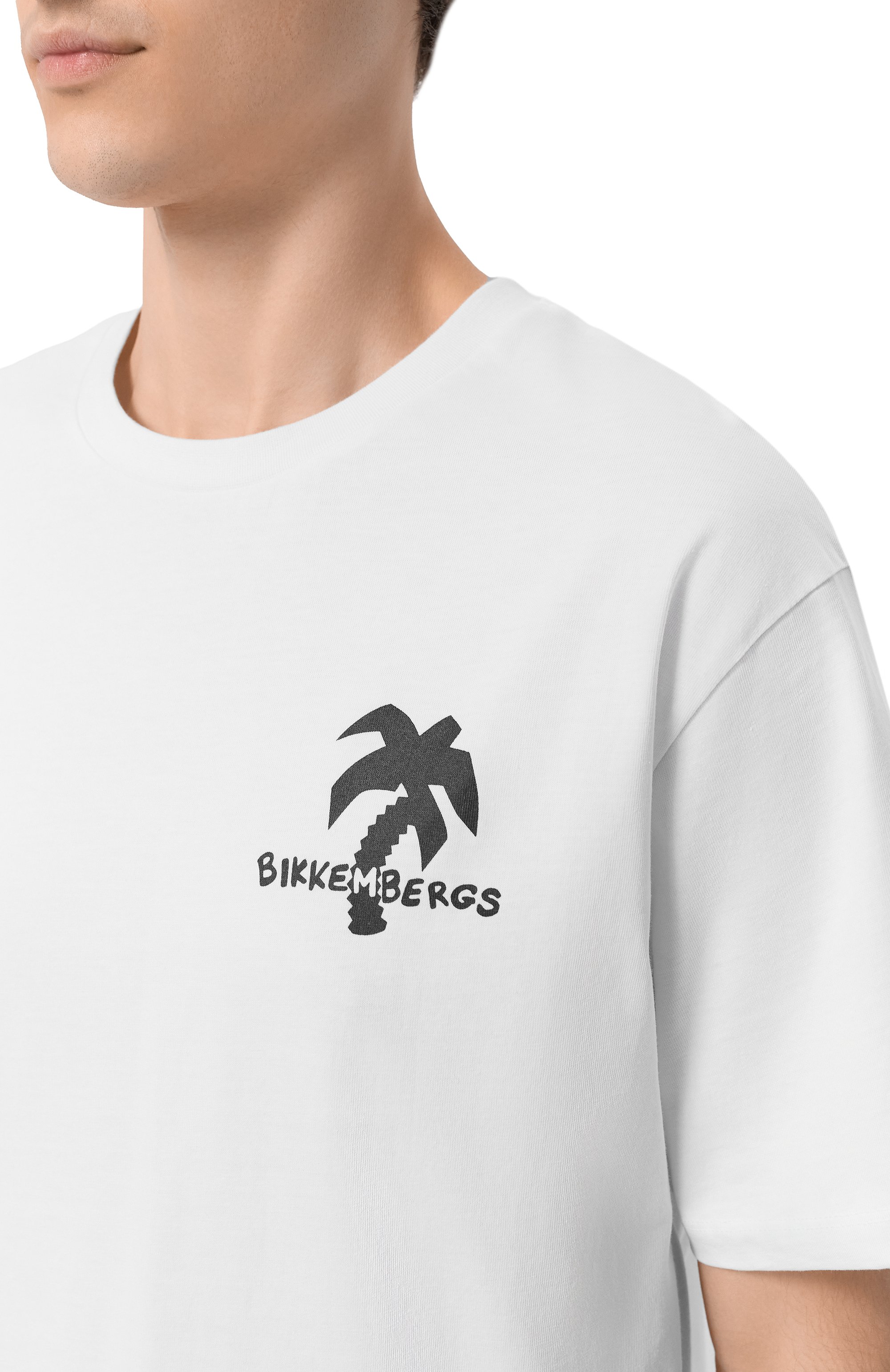 Хлопковая футболка DIRK BIKKEMBERGS, арт. BMT1567, фото 5