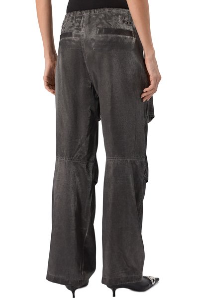 Брюки из вискозы DIESEL, арт. A16715/0PKAX, фото 4