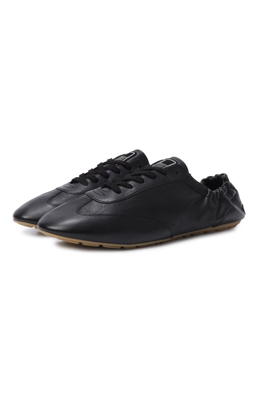 Кожаные кроссовки Lewis Saint Laurent 862568/25V00 Чёрный 862568/25V00