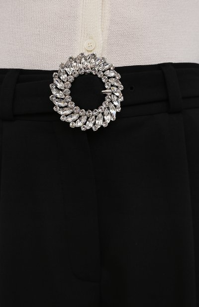 Шерстяные шорты MIU MIU черного цвета по цене 145000 руб., арт. MP1406-1R1-F0002, фото 5 Шерстяные шорты MIU MIU, арт. MP1406-1R1-F0002, фото 5