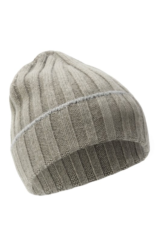 Кашемировая шапка Brunello Cucinelli M2240900 Серый M2240900