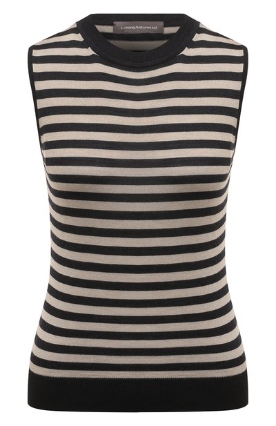 Женский топ из шерсти и шелка LORENA ANTONIAZZI, арт. A24112TM02C/2862