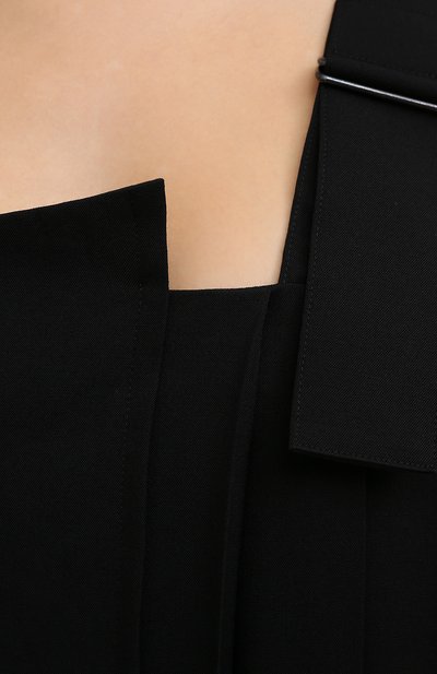 Шерстяное платье YOHJI YAMAMOTO, арт. NR-D07-100, фото 5