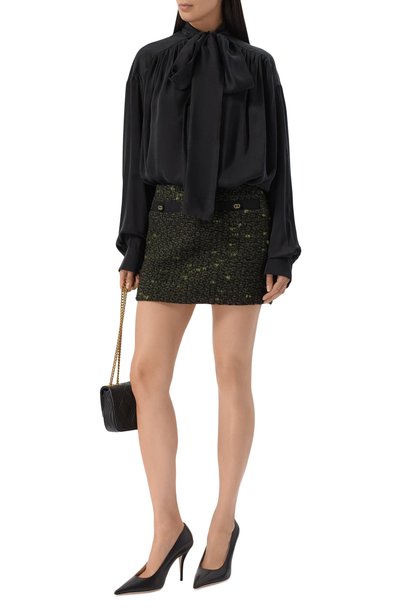 Твидовая юбка GUCCI, арт. 853017/ZAUCL, фото 2