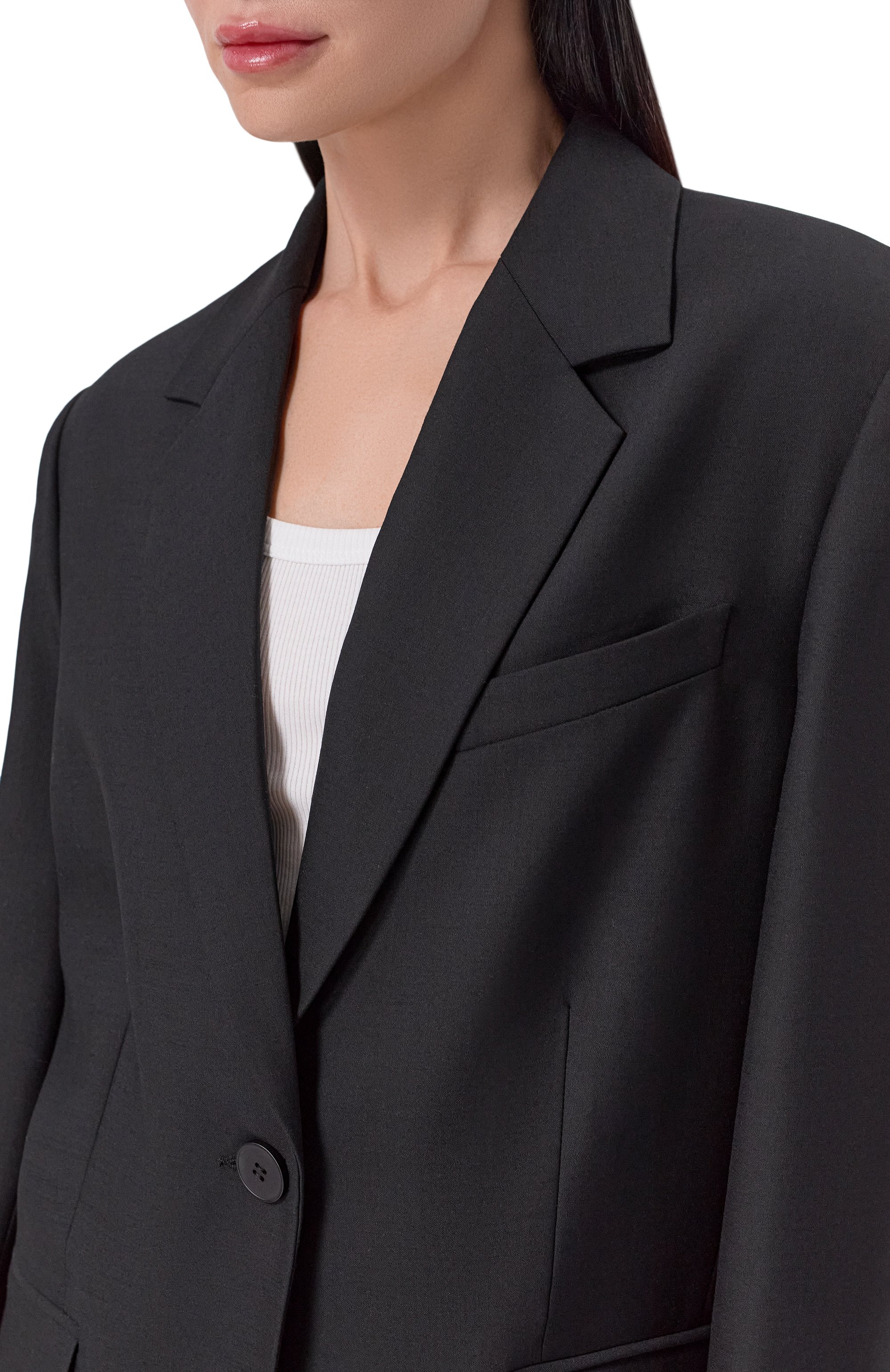 Шерстяной жакет PERVERT черного цвета по цене 60000 руб., арт. PE25/JA04/60-08, фото 5 Шерстяной жакет PERVERT, арт. PE25/JA04/60-08, фото 5