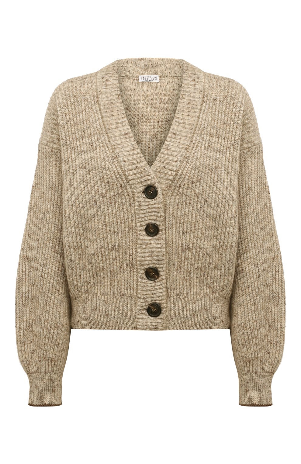 Кардиган из шерсти и �льна BRUNELLO CUCINELLI, арт. M0L591106P, фото 1