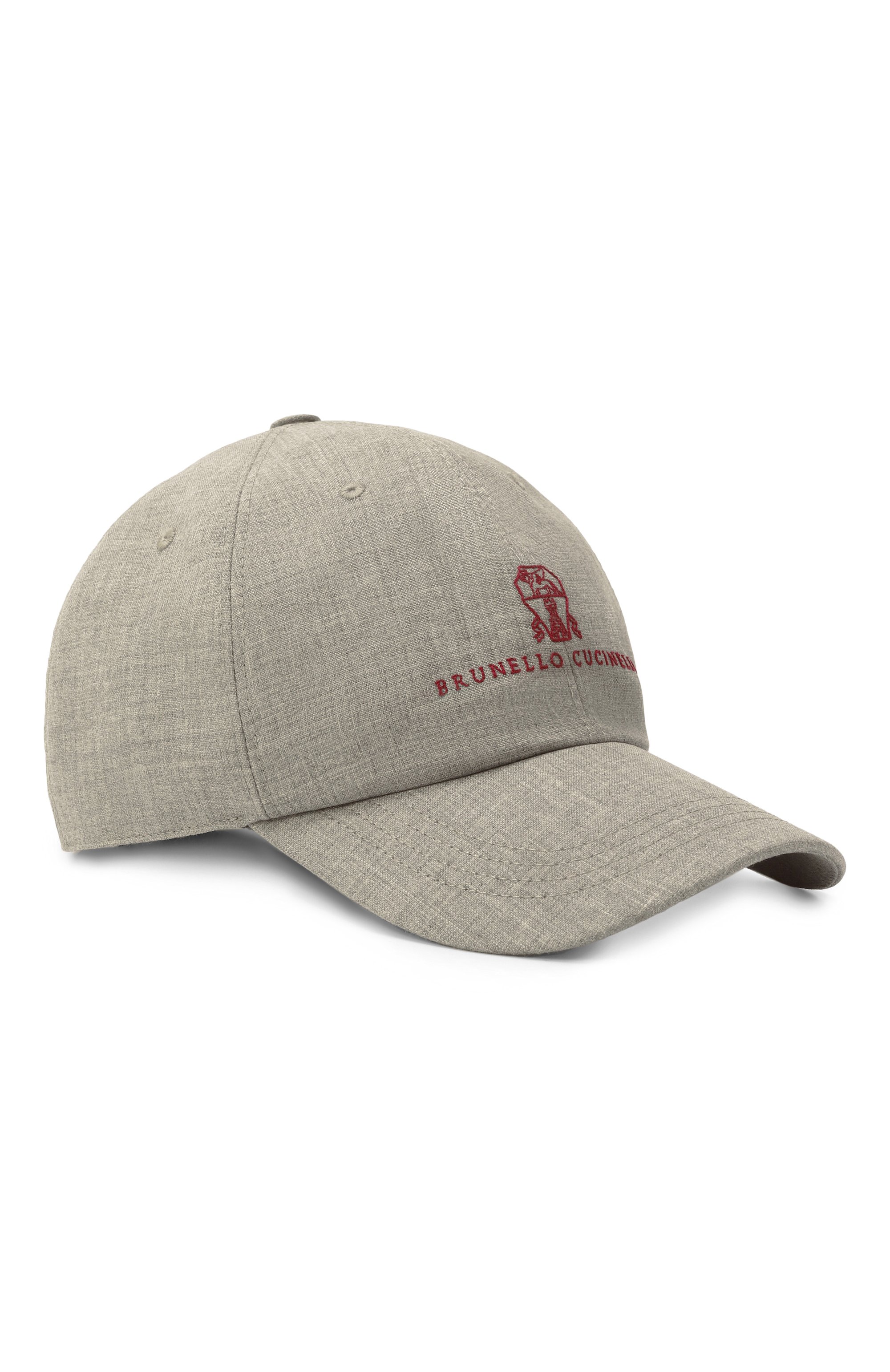 Шерстяная бейсболка BRUNELLO CUCINELLI, арт. MB4079850, фото 1