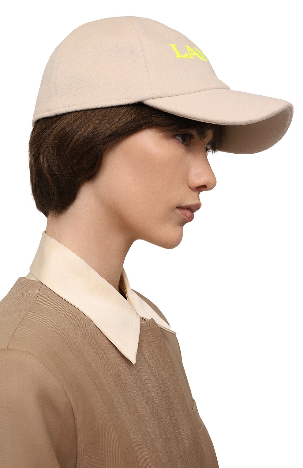 Бейсболка из шерсти и кашемира LANVIN, арт. 6LBASE/U7120, фото 2