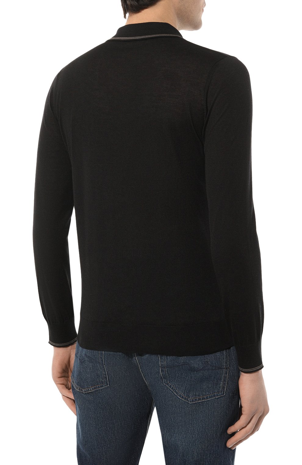 Поло из кашемира и шелка ZILLI, арт. KBP001M0330VLM000, фото 4