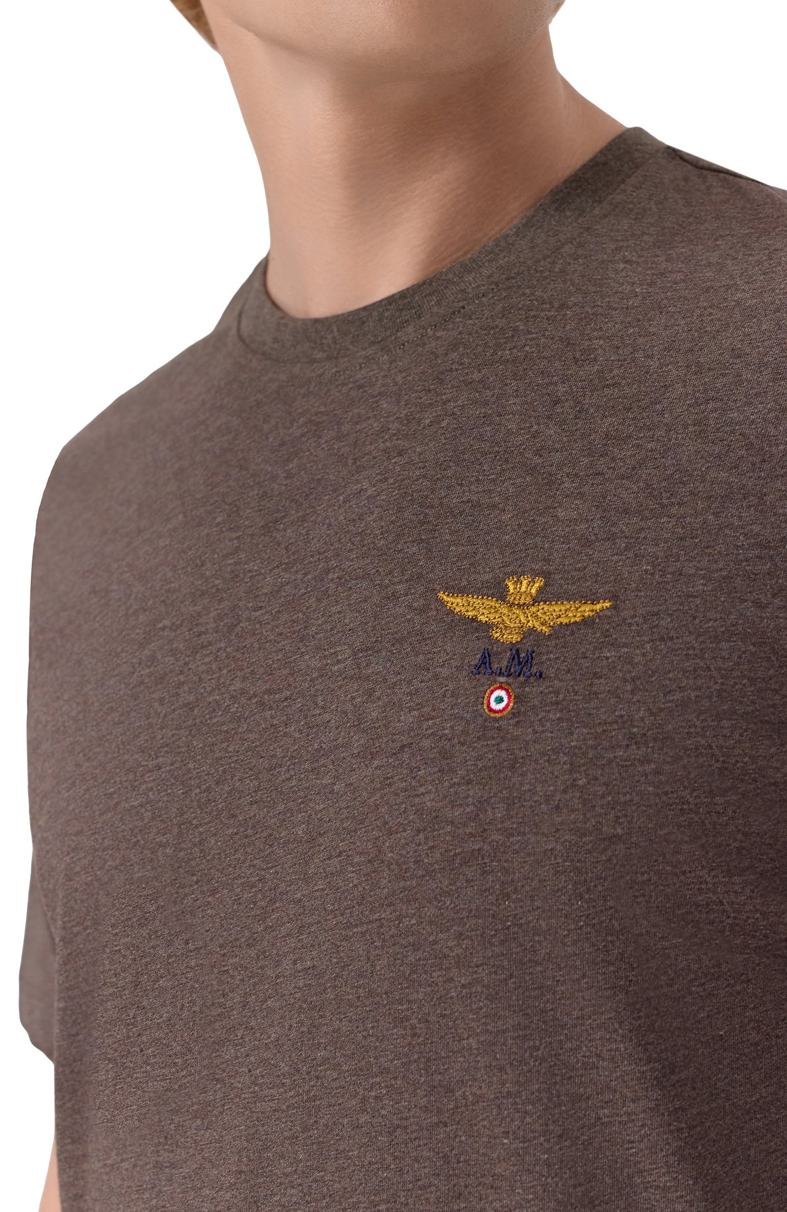 Хлопковая футболка AERONAUTICA MILITARE, арт. TS1580UJ00372, фото 5