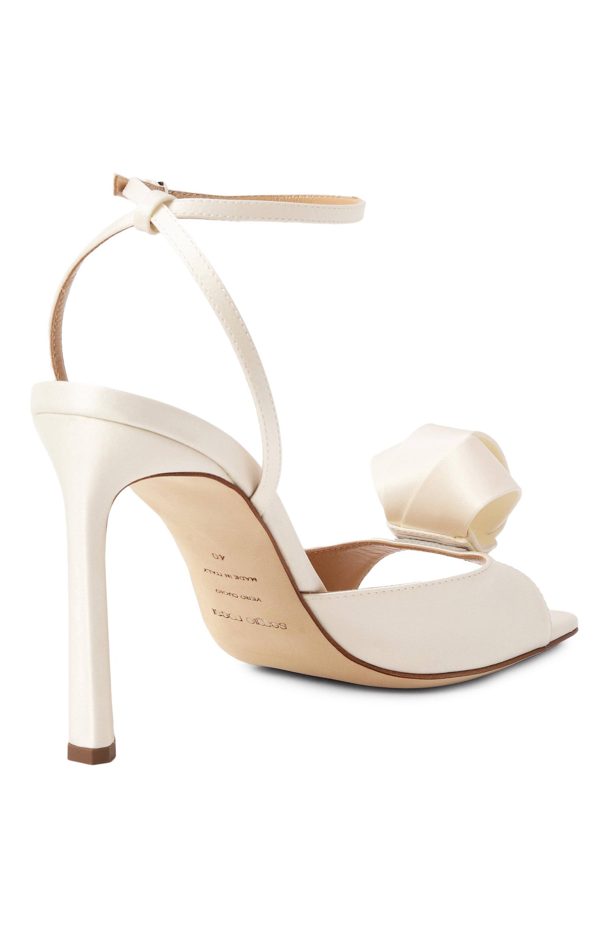 Текстильные босоножки sr bigoudi 100 SERGIO ROSSI, арт. B03490/MTEZ02, фото 5