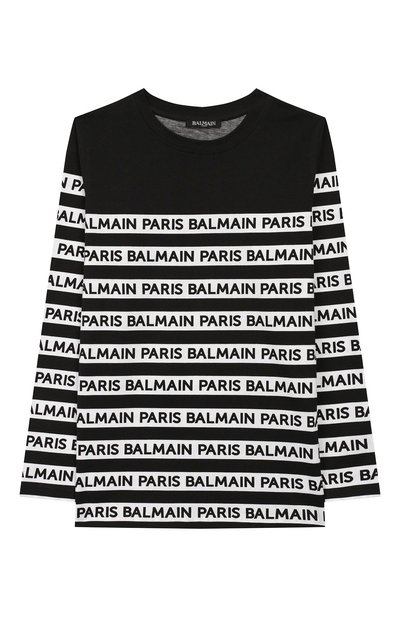 Хлопковый лонгслив BALMAIN, арт. 6L8550/LX150/4-10, фото 1