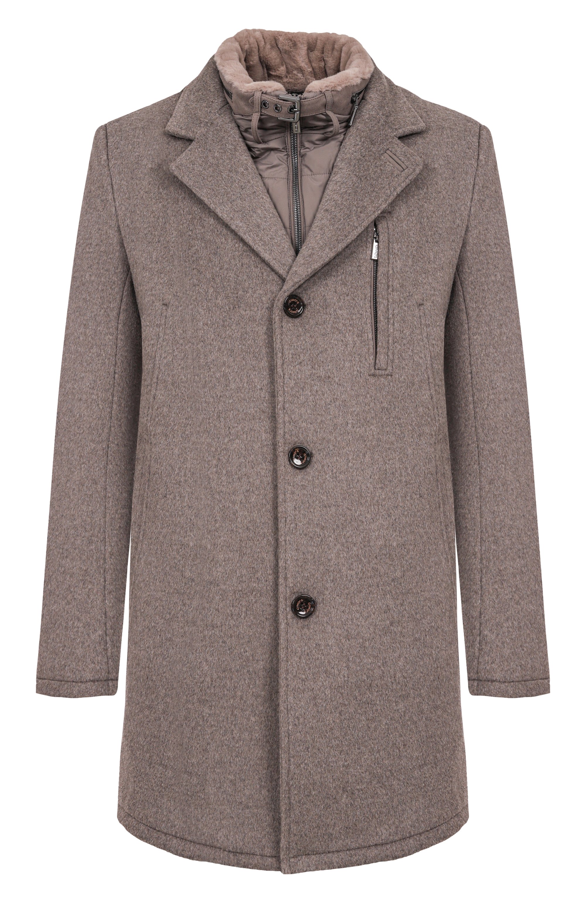 Пальто из шерсти и вискозы GIMO'S, арт. 5W20.U.440.605, фото 1
