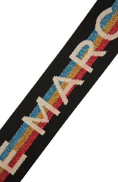 Текстильный ремень для сумки MARC JACOBS (THE) разноцветного цвета по цене 12850 руб., арт. M0014087, фото 3 Текстильный ремень для сумки MARC JACOBS (THE), арт. M0014087, фото 3