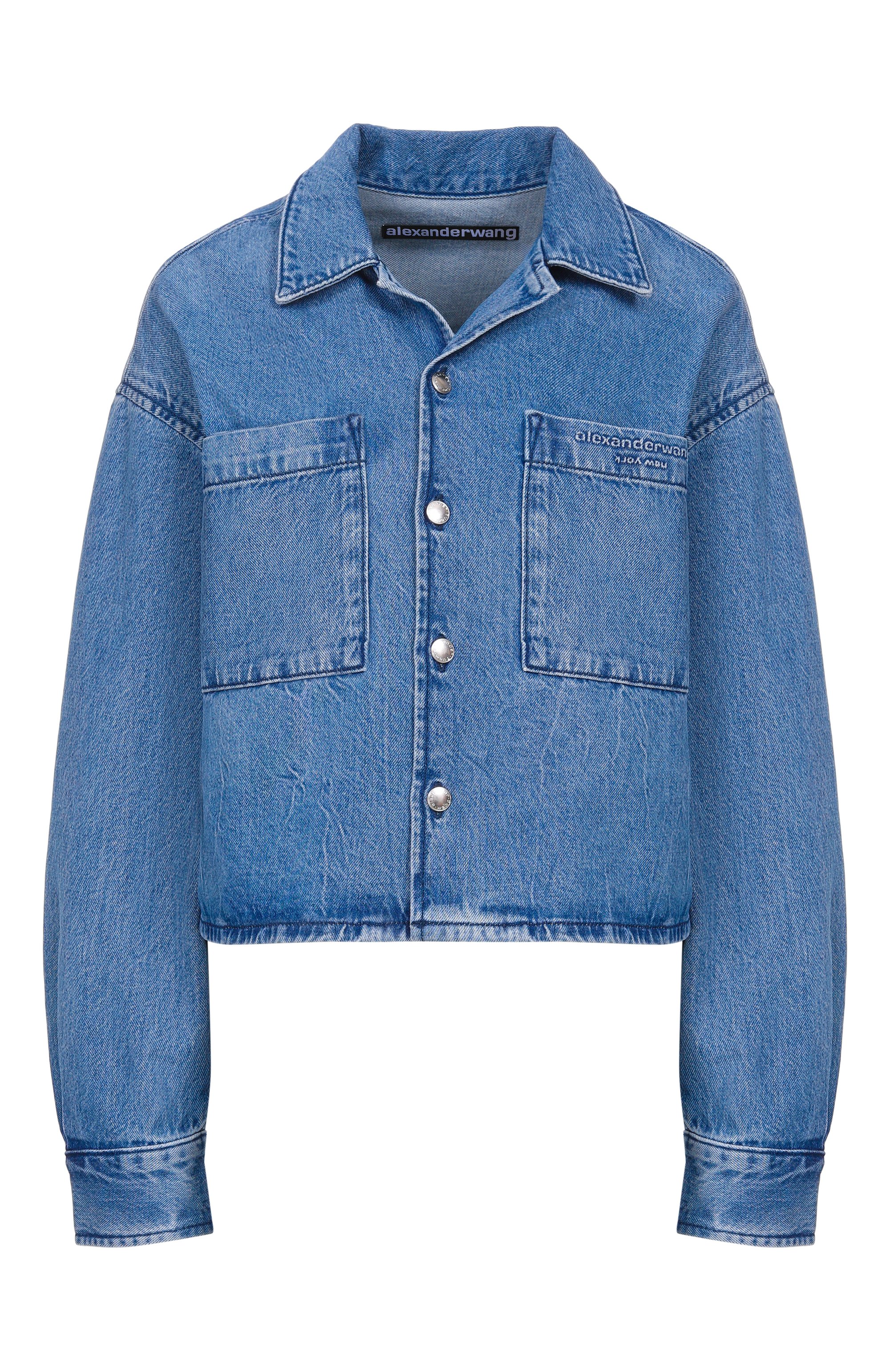 Джинсовая рубашка ALEXANDER WANG, арт. 4DC1261976, фото 1