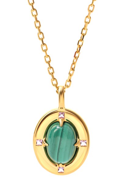 Подвеска ai с малахитом и аметистами MOONKA, арт. ai-bg-nl-mal, фото 3