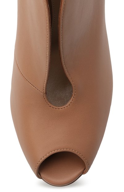 Кожаные ботильоны vamp GIANVITO ROSSI, арт. G53260.15RIC.NVIPRAL, фото 5