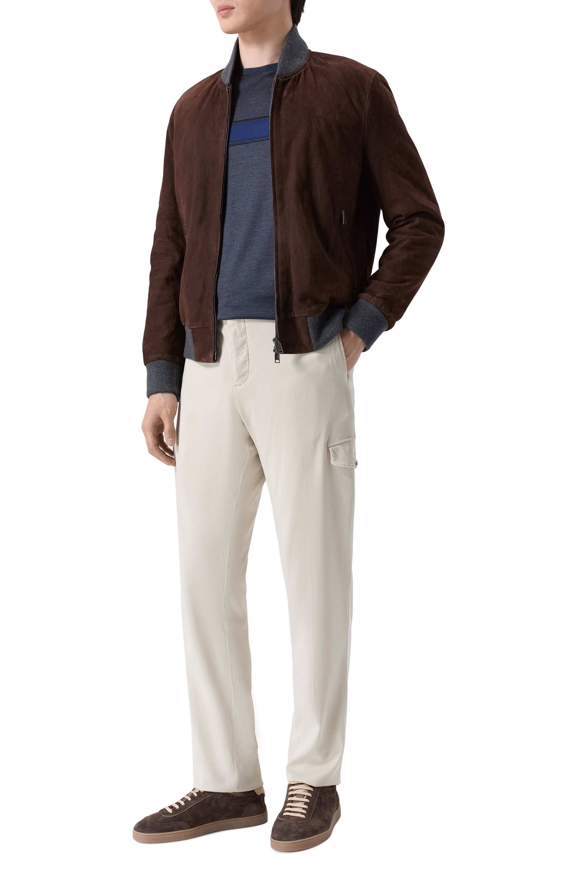 Шелковая футболка ZILLI, арт. TSR02AM0608VZLE01, фото 2