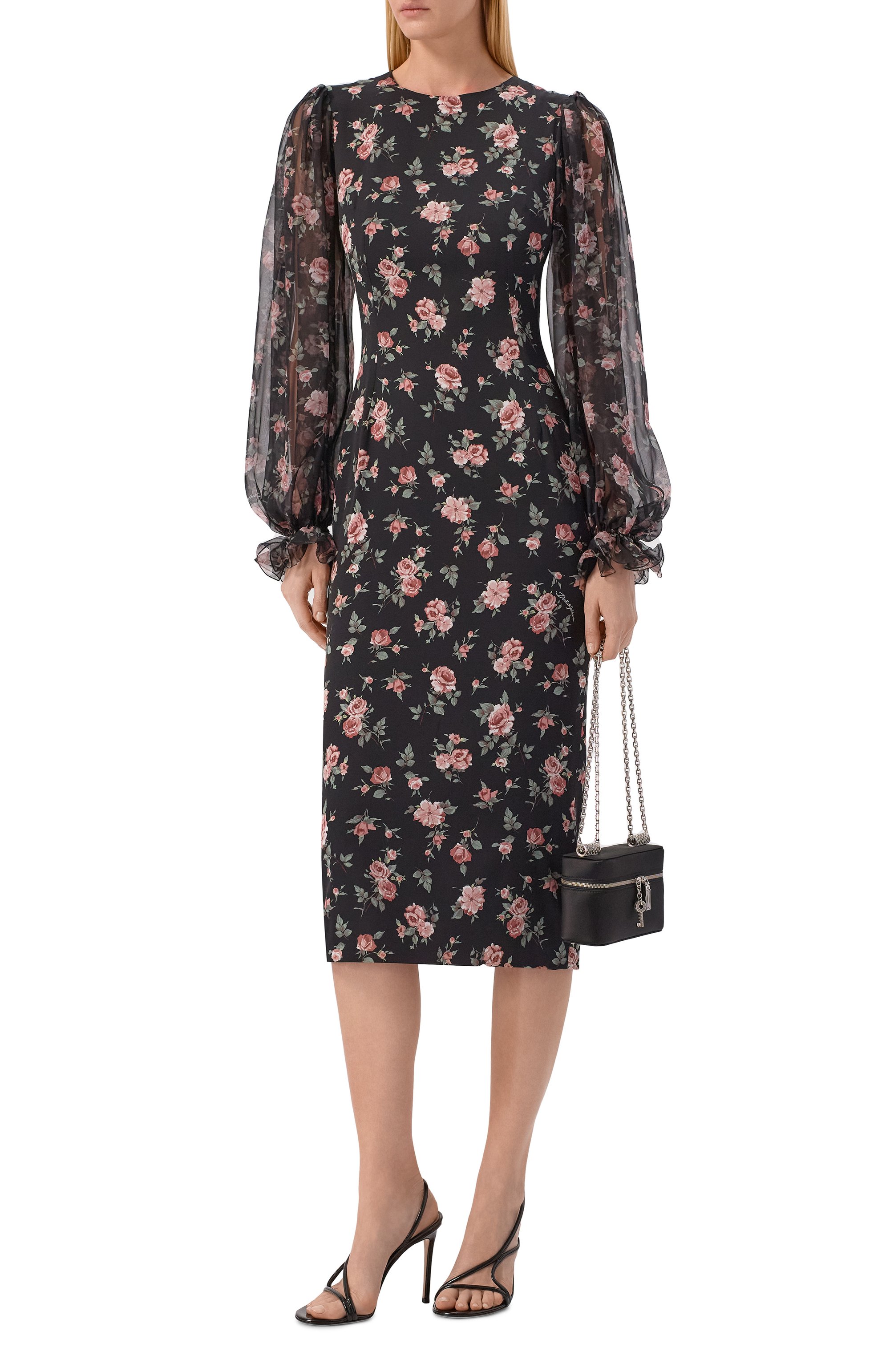 Шелковое платье DOLCE & GABBANA, арт. F611DT/FSA8C, фото 2