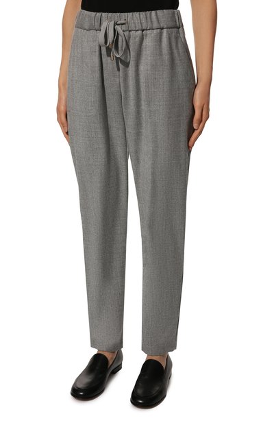 Шерстяные брюки LORENA ANTONIAZZI, арт. I2252PA80D/4093M, фото 3