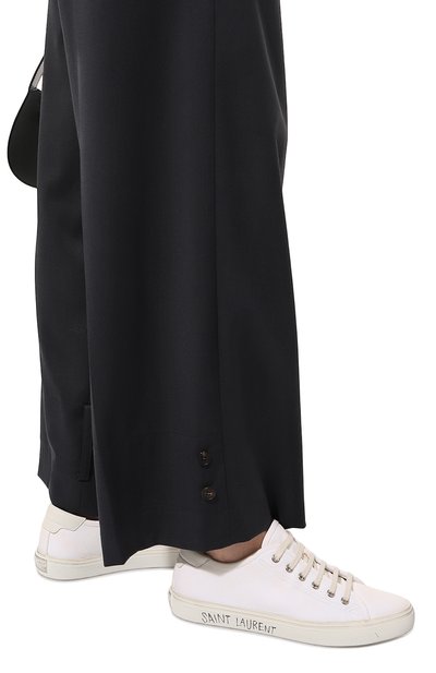 Текстильные кеды malibu SAINT LAURENT, арт. 606446, фото 3