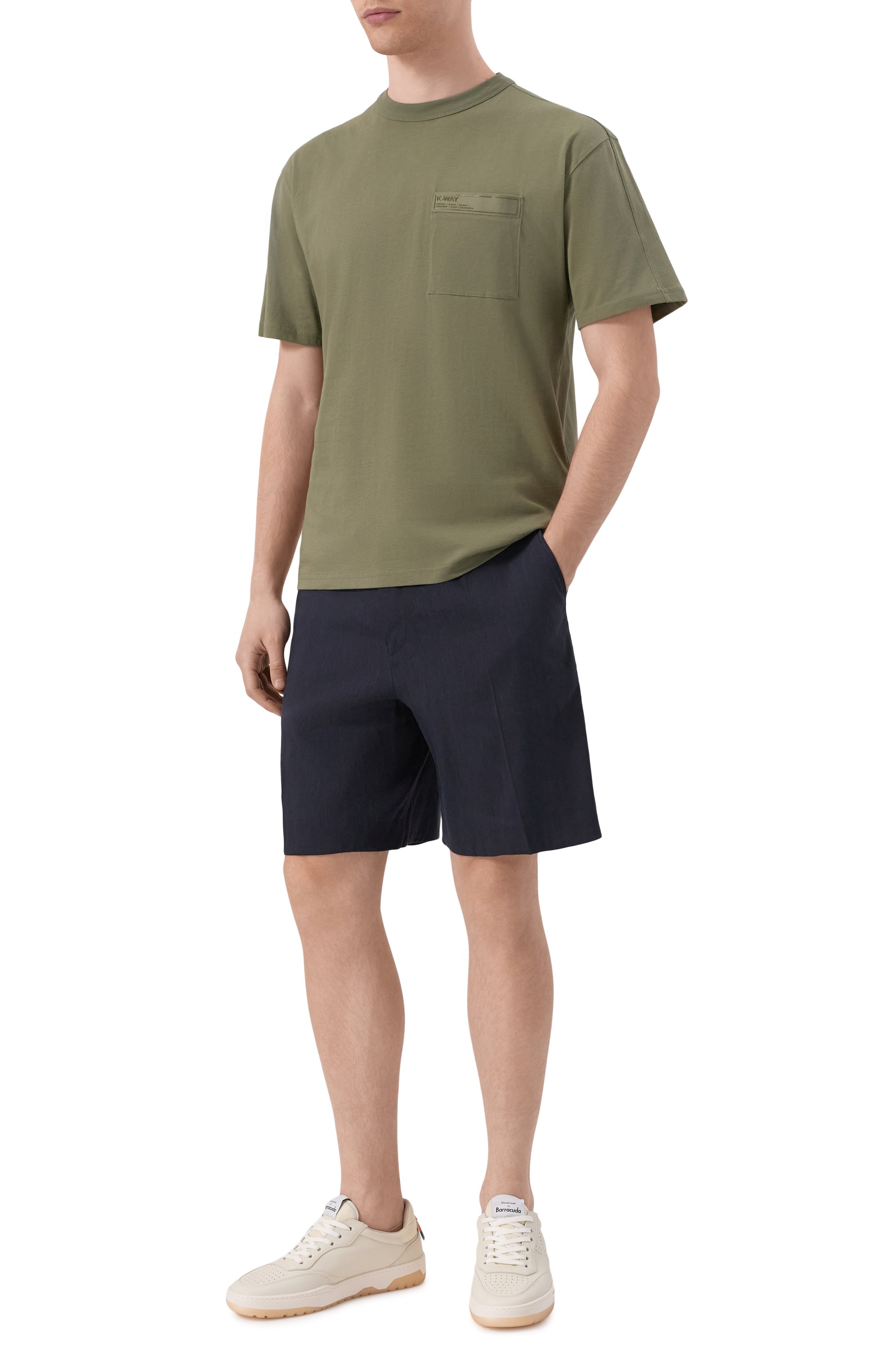 Шорты изо льна и вискозы BOSS, арт. 50540694, фото 2