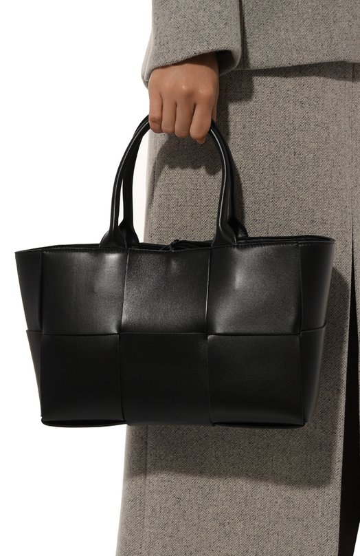 Сумка-тоут Arco small Bottega Veneta 652867/VCQC2 Чёрный  652867/VCQC2 Фото 2