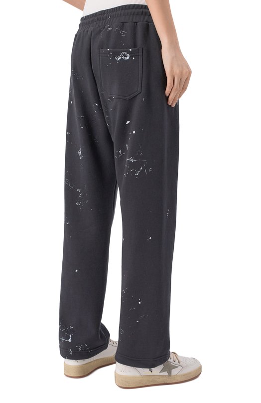 Хлопковые брюки DOMREBEL STAFF/SWEATPANTS Серый  STAFF/SWEATPANTS Фото 4