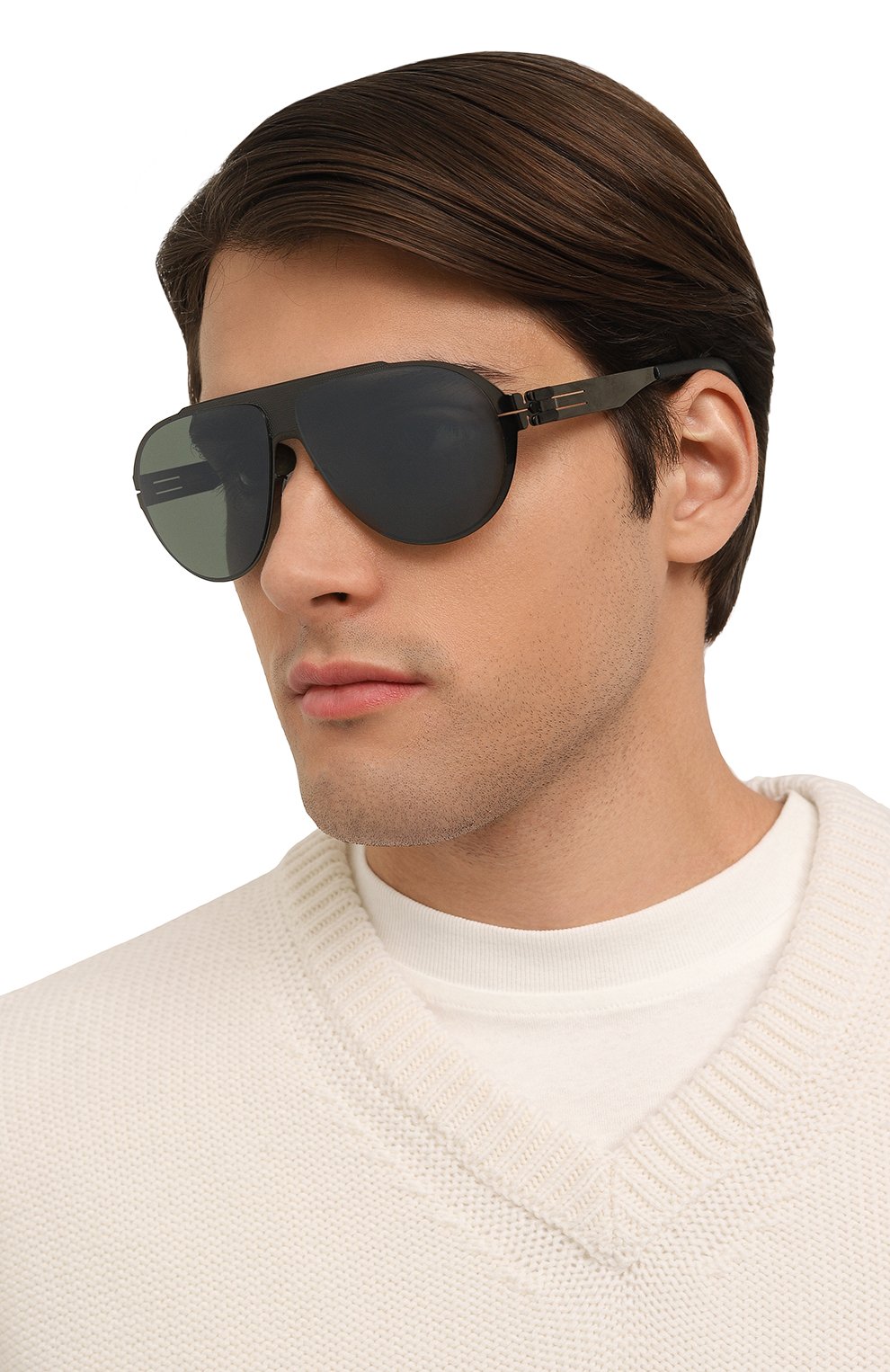 Солнцезащитные очки IC! BERLIN, арт. IB-CARS0N GUN-METAL BLACK GREEN P0LARIZED D0NNERST, фото 2