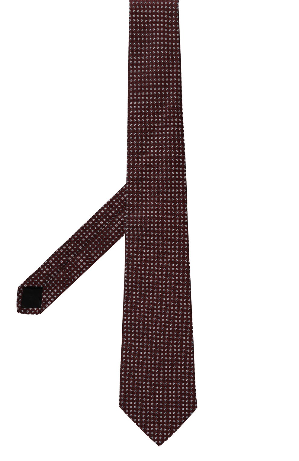 Шелковый галстук LANVIN бордового цвета по цене 16050 руб., арт. 6L8150/J5950, фото 3 Шелковый галстук LANVIN, арт. 6L8150/J5950, фото 3