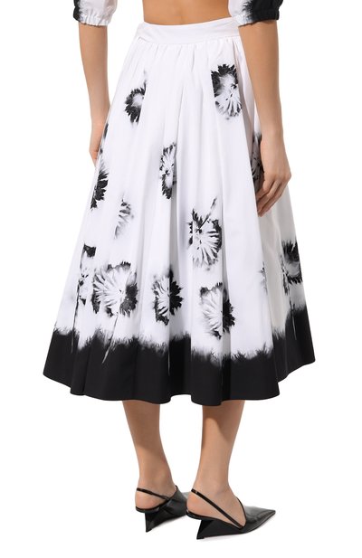 Хлопковая юбка PRADA, арт. P103T-1ZBQ-F0964-211, фото 4